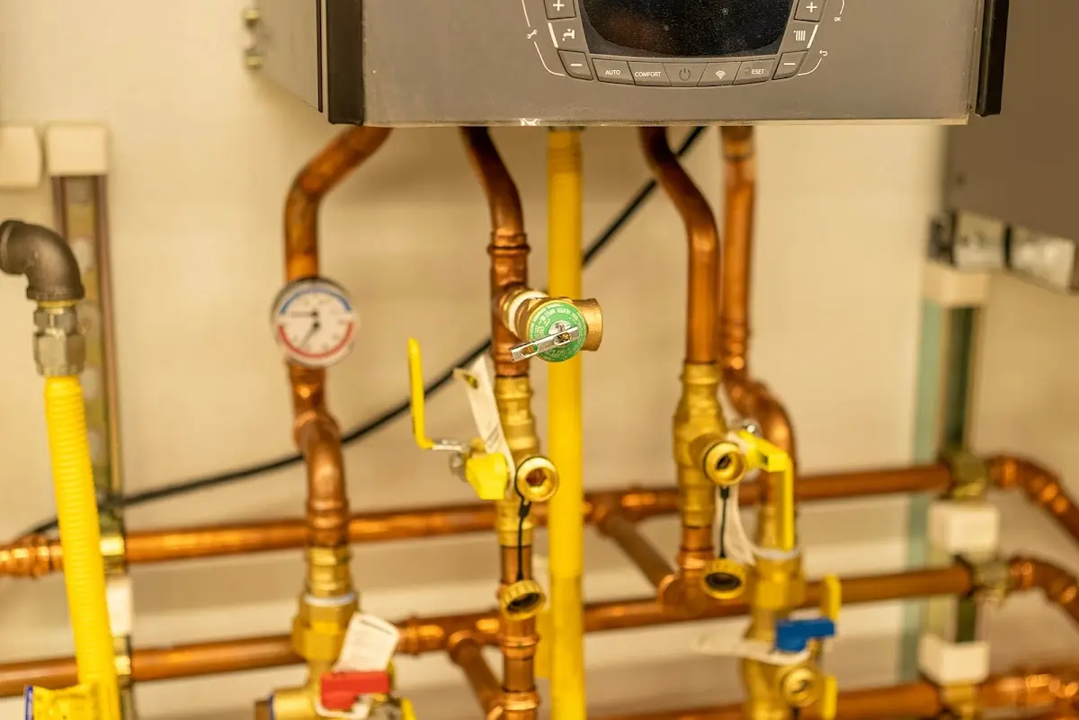 Licensed technician providing Water Heater Installation for a homeowner in Fairfax